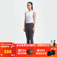捷酷（jakroo）2023春夏新品EX-ONE第四季女士骑行裤紧身薄款进口垫裆背带长裤 深灰色 XS
