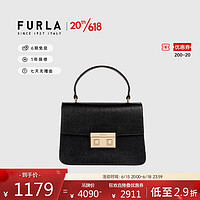 FURLA 芙拉 BELLA系列女士迷你手提包 Nero