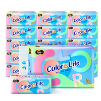 洁柔(C&S)抽纸家用餐巾纸3层100抽无香宝宝可用抽取式纸巾16包