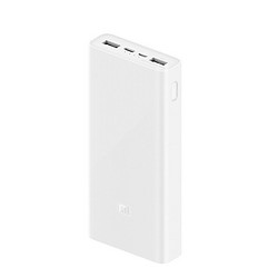 MI 小米 PLM18ZM 移动电源 白色 20000mAh Type-C 18W