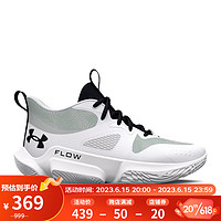 安德玛（UNDERARMOUR）UAFlow Breakthru 3女子篮球运动鞋3025603 白色100 39