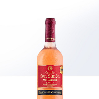西班牙原瓶进口红酒 San Simon微甜桃红葡萄酒整箱6支装