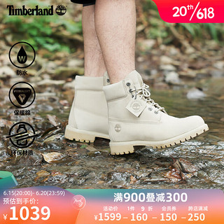 添柏岚（Timberland）官方男鞋6寸靴23夏季户外休闲防水减震A5RDG A5RDGW/浅棕色 43.5 鞋内长：27.5cm