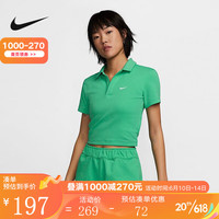 NIKE 耐克 女子潮流休闲T恤短袖DV7885-010 DV7885-363 L