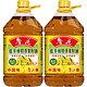 luhua 鲁花 低芥酸特香菜籽油5LX2 非转基因 粮油 食用油  压榨