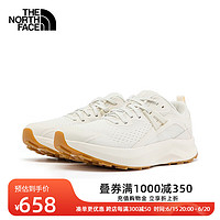 THE NORTH FACE 徒步鞋女户外徒步跑步舒适透气鞋春季上新7W5Q 7X1/白色 7/38