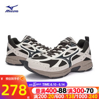 美津浓（MIZUNO）男鞋女鞋跑步鞋 23夏季新款复古老爹鞋轻便缓震跑步鞋耐磨运动鞋 SPEED/野鸽灰/柔软回弹 39