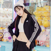 阿迪达斯 (adidas)女装上衣23夏季新款运动服跑步训练健身休闲透气外套夹克 GQ0565 M/165/88A