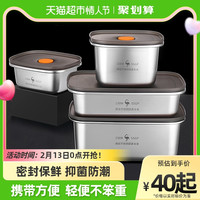 SSGP 三四钢 不锈钢保鲜盒 450ml