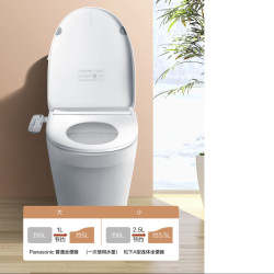 Panasonic 松下 DL-PQTK30CWS+CHZWLGN30WF2 智能马桶组合 300mm坑距