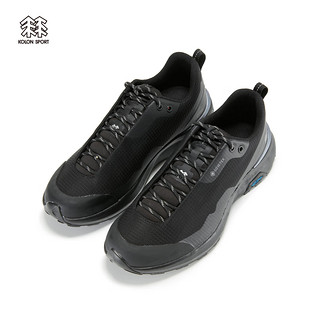 KOLON SPORT/可隆徒步鞋 韩国同款 女子户外GORE-TEX戈尔耐磨登山运动鞋 LKFG3MNK12-BL 黑 225