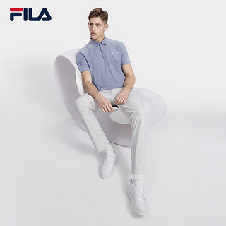 FILA 斐乐官方短袖POLO衫男2023夏抗紫外线凉感透气商务休闲翻领上衣