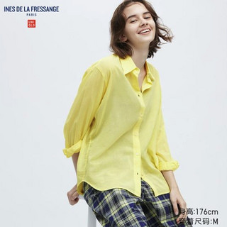 UNIQLO 优衣库 x INES DE LA FRESSANGE 女士纯棉衬衫 4