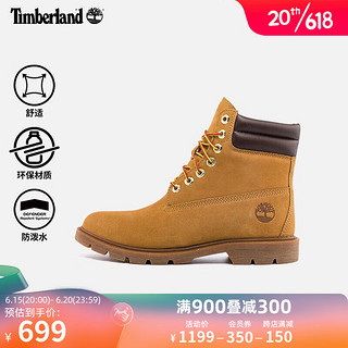 Timberland 官方踢不烂男鞋23新大黄靴户外防污防泼水A27TP A27TPW/小麦色 45 鞋内长：29cm