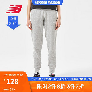 new balance NB官方2021新款女款WP03805简约百搭针织运动长裤 AG WP03805 S