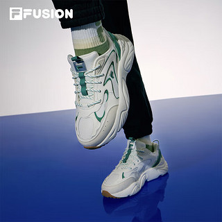 FILA FUSION斐乐潮牌CONCH DX女鞋海螺鞋2023年复古老爹鞋女