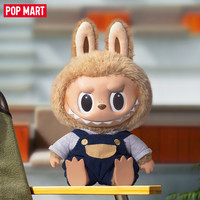 泡泡玛特 预售POPMART泡泡玛特 LABUBU Time to chill搪胶毛绒公仔卡通娃娃