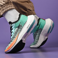 BFM博尔特飞马39跑步鞋男缓震37碳板马拉松竞速慢跑鞋女青少年运动鞋 FLY2登月白冰蓝 42