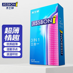 jissbon 杰士邦 情趣三合一 6只装