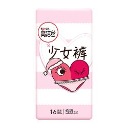kotex 高洁丝 少女裤型卫生巾 16条装