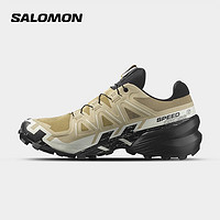 salomon 萨洛蒙 男款防水越野跑鞋黑色运动低帮SPEEDCROSS 6 GTX