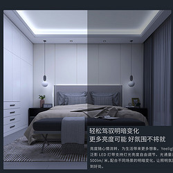 Yeelight 易来 智能led灯带客厅吊顶户外灯条装饰贴片超亮220v