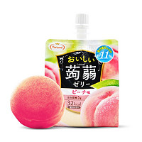 日本原装进口  tarami 低卡膳食纤维 代餐蒟蒻吸吸魔芋零食果冻150g 苹果味
