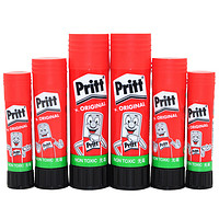 亚众 汉高百特（Pritt)通用型 固体胶棒 胶办公文具学生 胶棒 涂抹均匀 环保 大中小 3支装