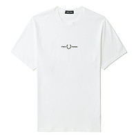 FRED PERRY 男士Logo刺绣短袖T恤 FPXTEM4580XMKWHX