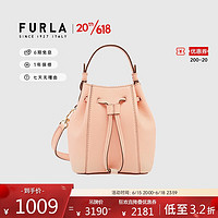 FURLA 芙拉 MIASTELLA系列女士迷你水桶包 Pesca