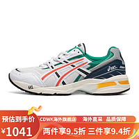 亚瑟士（asics）春季男女休闲鞋GEL-1090情侣运动复古时尚休闲鞋 冰川灰色 36