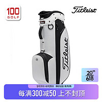 Titleist泰特利斯特高尔夫球包23新款StaDry轻便防水多功能车载包 100 白/黑