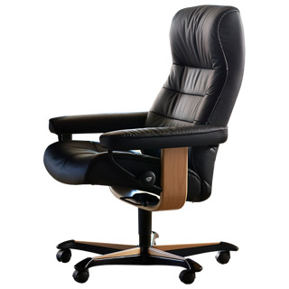 思特莱斯可升降真皮办公护脊椎椅石舒适可躺电脑椅家用电竞主播椅