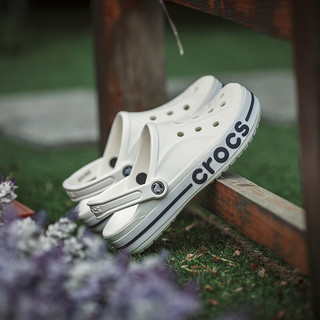 卡骆驰（crocs）洞洞鞋男鞋女鞋 2023夏季新款运动鞋沙滩鞋舒适透气休闲凉鞋拖鞋 贝雅卡骆班/白色-详情页领10圆券 M9W11(42-43/270mm)