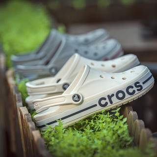 卡骆驰（crocs）洞洞鞋男鞋女鞋 2023夏季新款运动鞋沙滩鞋舒适透气休闲凉鞋拖鞋 贝雅卡骆班/白色-详情页领10圆券 M9W11(42-43/270mm)