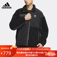 阿迪达斯 (adidas)三叶草 男子PF SHERPA M运动 夹克 HY7285 L码