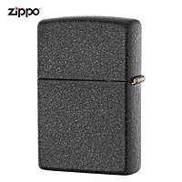 ZIPPO 之宝 美国ZIPPO打火机 芝宝 黑裂漆 236 煤油防风火机