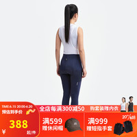 捷酷(jakroo)2023春夏新品EX-ONE第四季女士骑行裤紧身薄款进口垫裆背带长裤 藏蓝色 M