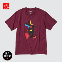 UNIQLO 优衣库 「优衣库男装女装情侣UT Mickey Stands米奇站姿印花短袖T恤463158」