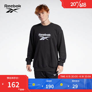 Reebok 锐步 中性运动卫衣 GU3883 黑色 M