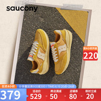 Saucony索康尼JAZZ RENEW休闲鞋男女复古鞋情侣运动休闲鞋黄36