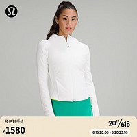 lululemon丨Push Your Pace 女士运动夹克 LW4BZFS 白色 10