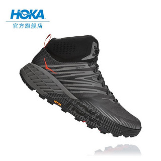 HOKA ONE ONE SPEEDGOAT MID 2 GTX 男子越野跑鞋 1106532-ADGG 烟灰/深鸥灰 43