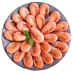鲜京采 熟冻北极甜虾 净重1.5kg