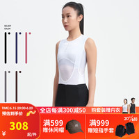 捷酷(jakroo)2023春夏新品女士骑行背带短裤赛轮第四季女士薄款储物侧兜背带裤 黑色 XS