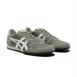 Onitsuka Tiger鬼塚虎男女鞋舒适轻便运动休闲鞋男SERRANO 1183B400-304 绿色 36