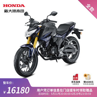 HONDA 新大洲本田 CBF190R电喷摩托 曜夜黑全款