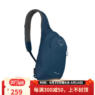 OSPREY 现货 小鹰OSPREY 日闪 DAYLITE SLING 6L 通勤背包单肩包斜跨胸包 新款 蓝色	Wave Blue