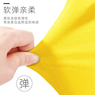 真维斯（Jeanswest）女童短袖夏季新款纯棉柔软儿童T恤2023中大童时尚休闲装女孩夏装 黄 包装曲奇 120cm