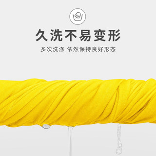 真维斯（Jeanswest）女童短袖夏季新款纯棉柔软儿童T恤2023中大童时尚休闲装女孩夏装 黄 包装曲奇 120cm